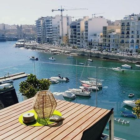 Splendid Seaside Retreat On Spinola Bay Apartment Saint Julian's Exterior photo