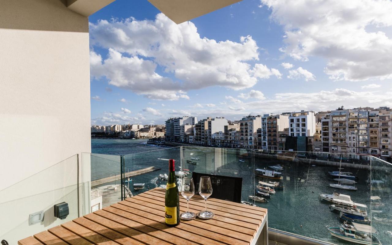 Splendid Seaside Retreat On Spinola Bay Apartment Saint Julian's Exterior photo
