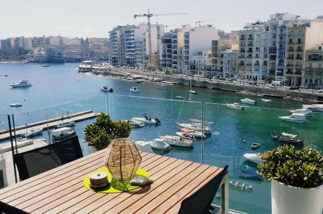 Splendid Seaside Retreat On Spinola Bay Apartment Saint Julian's Exterior photo