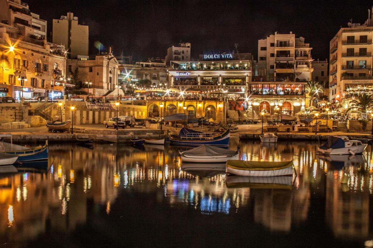 Splendid Seaside Retreat On Spinola Bay Apartment Saint Julian's Exterior photo
