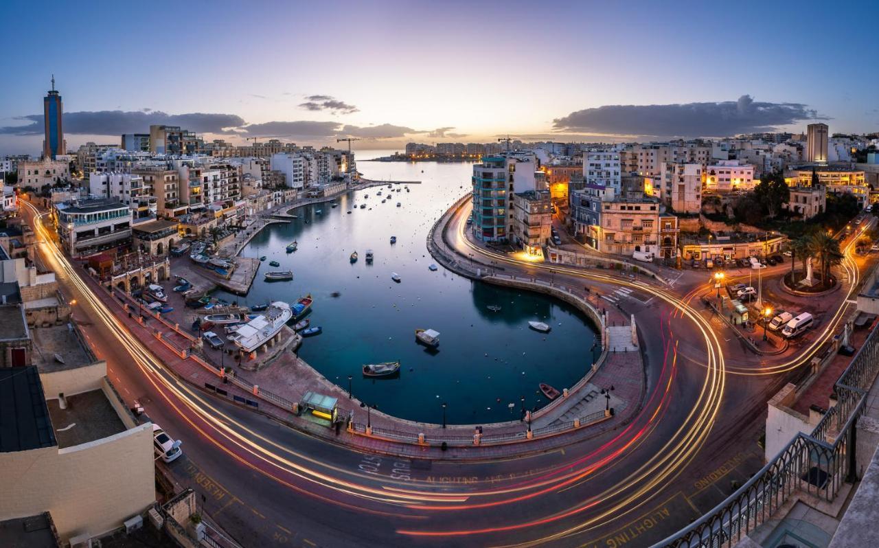 Splendid Seaside Retreat On Spinola Bay Apartment Saint Julian's Exterior photo